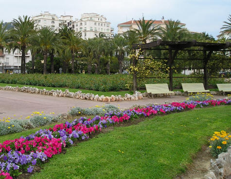 Park on the French Riviera