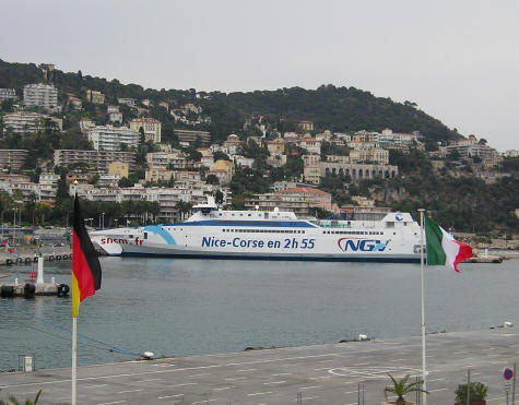Ferry Sevice on the French Riviera
